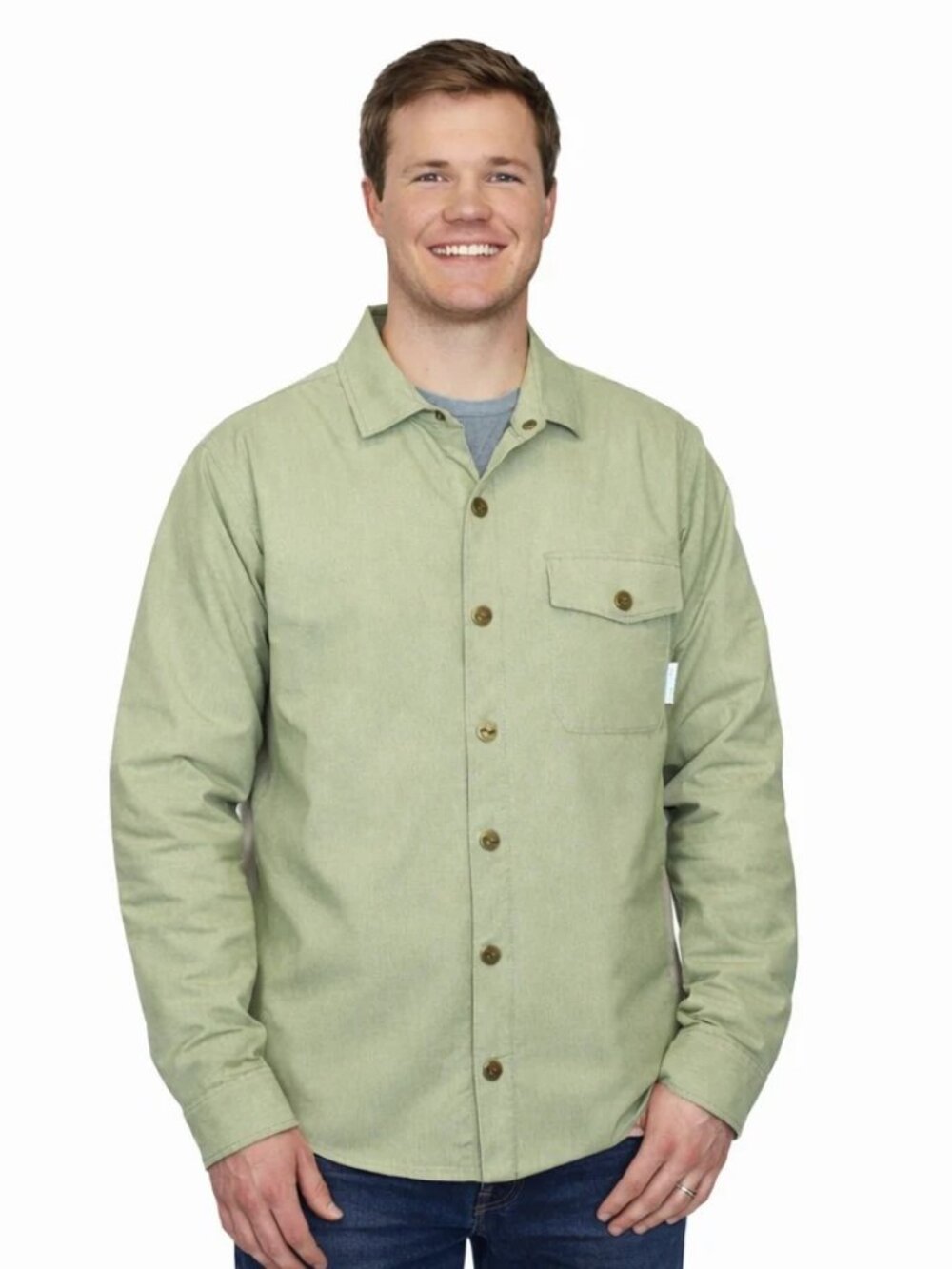Wise River Light Green Sage Performance Jacket